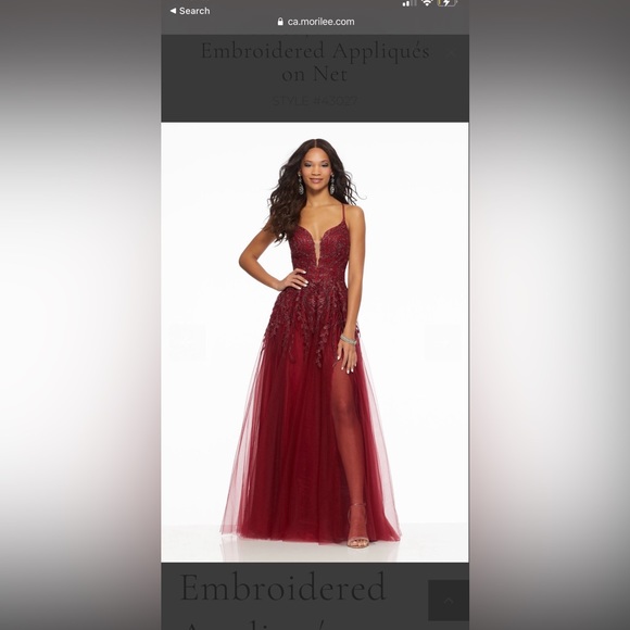 2021 Morilee grad dress - Picture 2 of 3